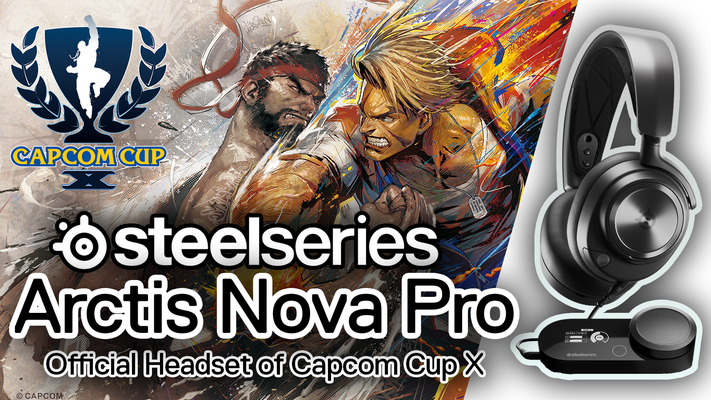 SteelSeries Arctis Nova Pro is now the official headset of Capcom Cup X